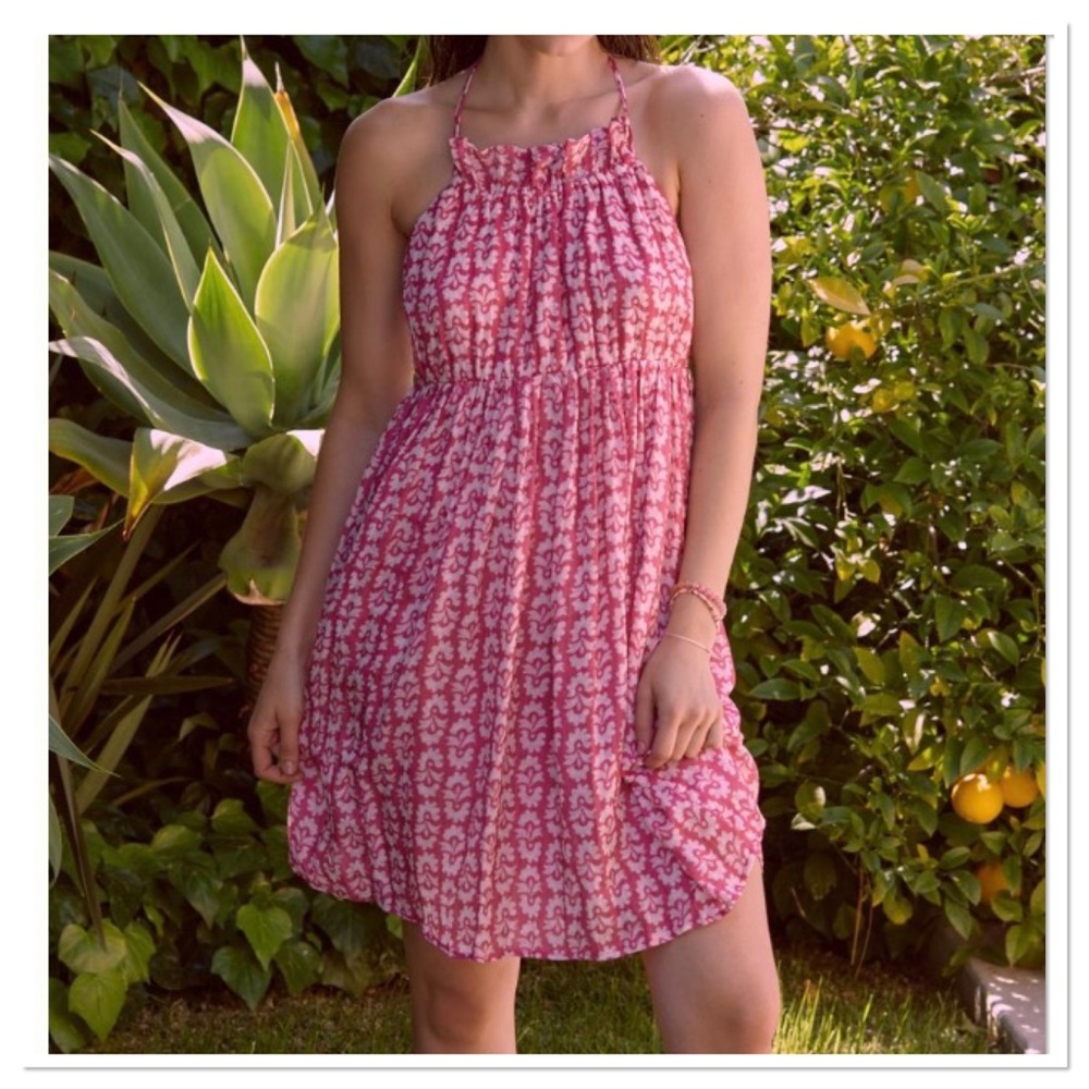 By Anthropologie Women’s Gauze Halter Dress NWT